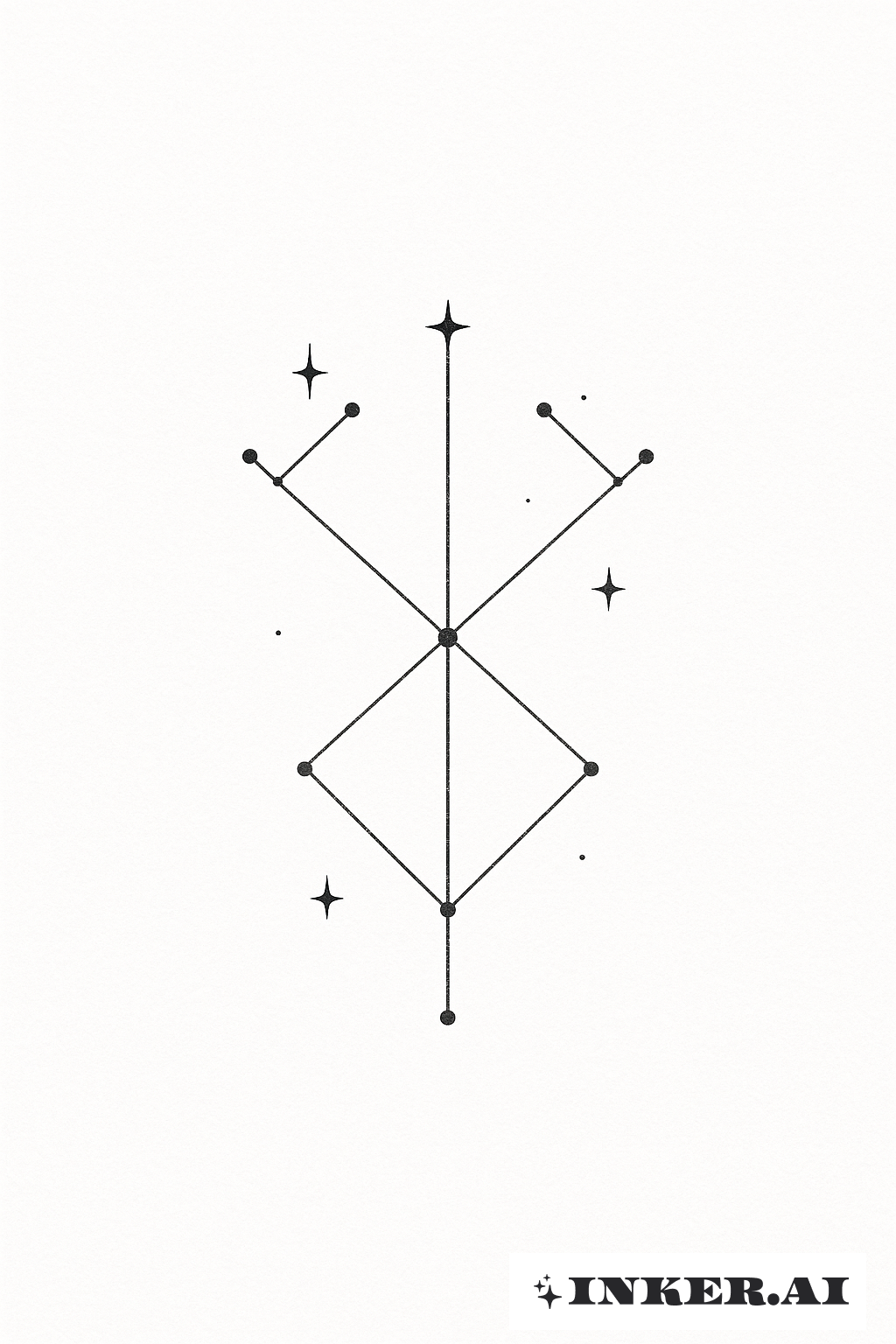 獻祭之印作為簡約星座