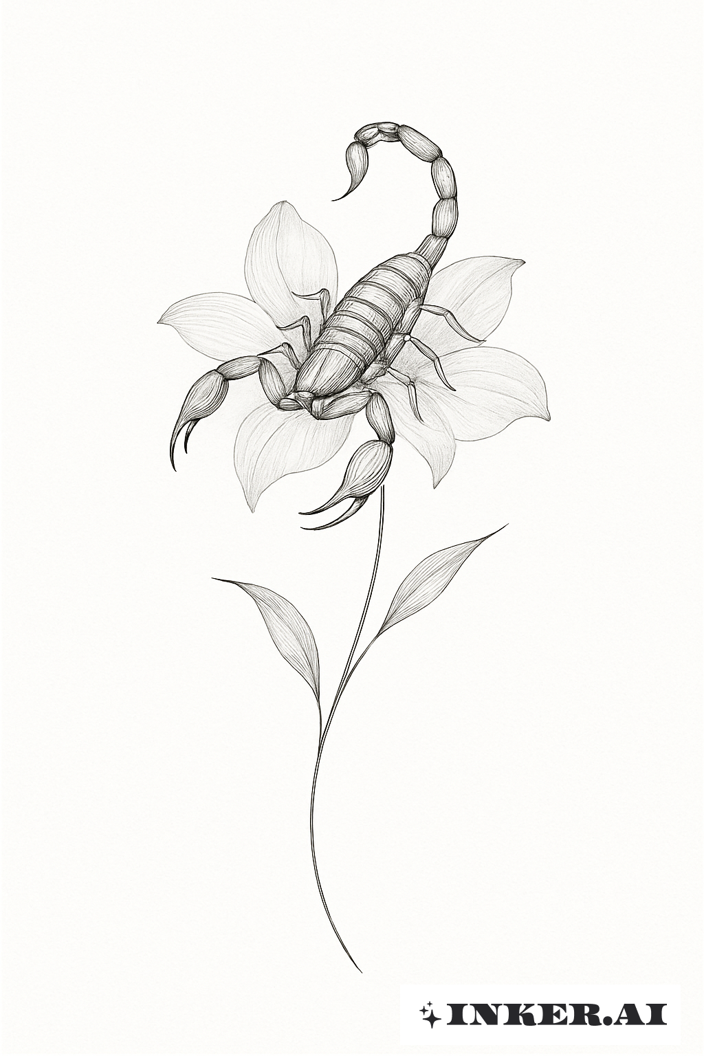 Scorpio Blooming from a Single Stem