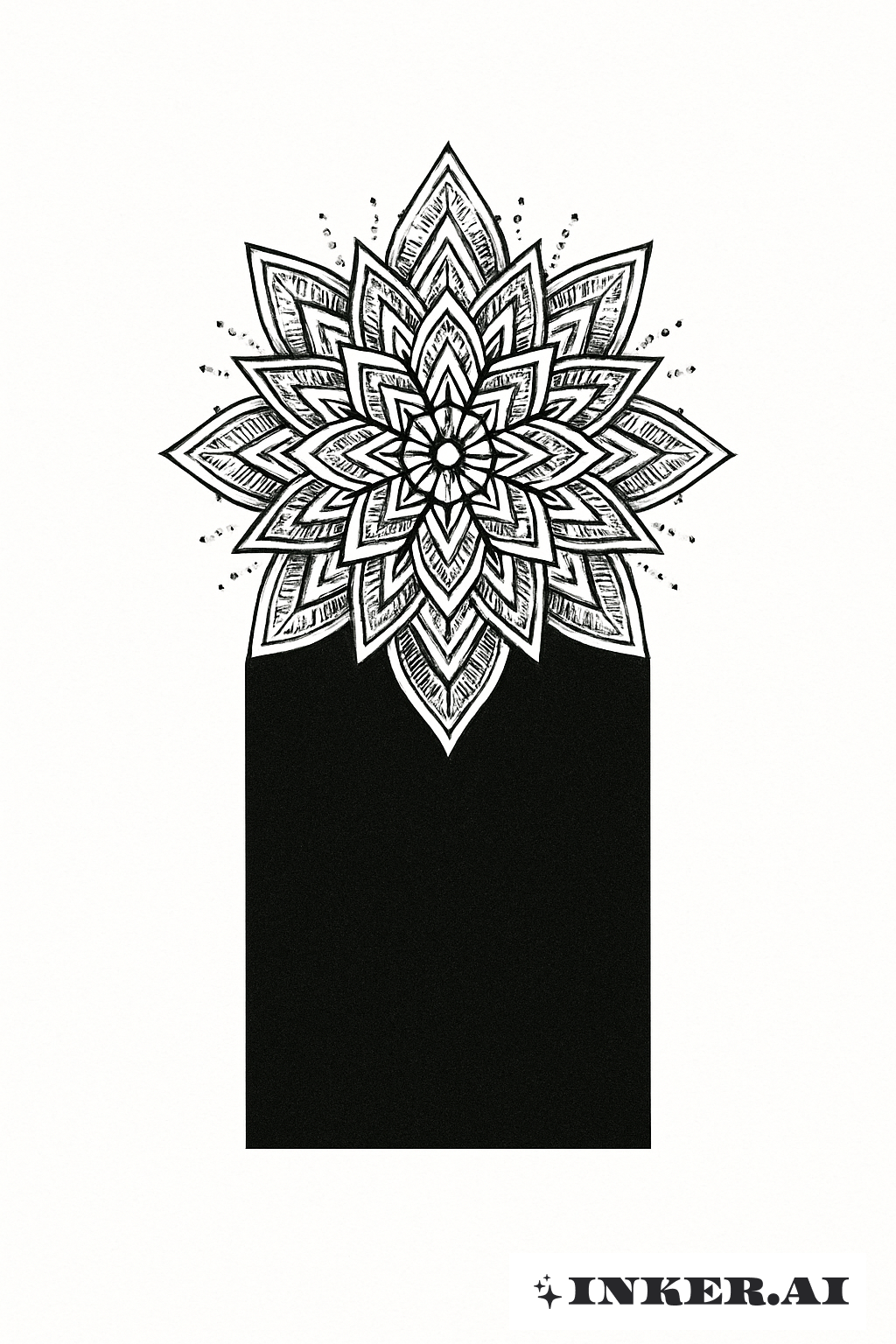 블랙아웃에서 피어나는 만달라