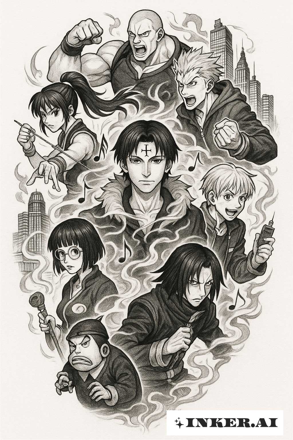 Das Phantom Troupe Requiem in Yorknew