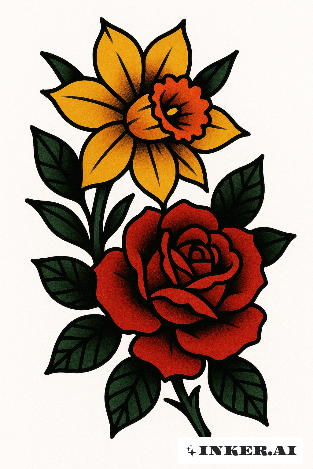 Le Classique Jonquille et Rose