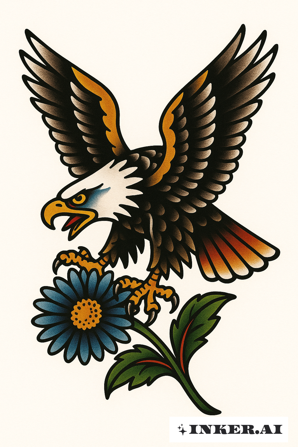 鹰与九月诞生花