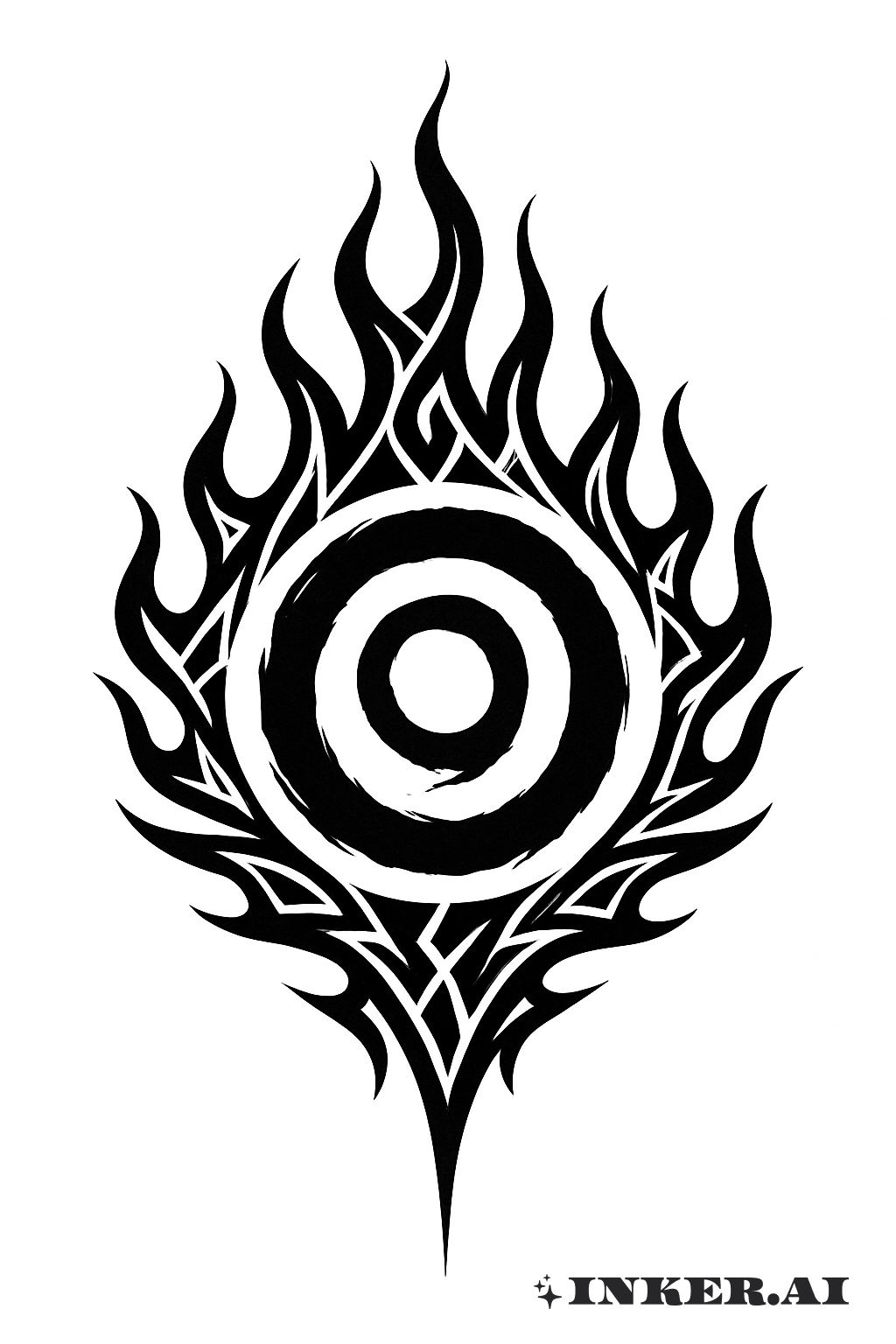 Le Signe Sombre de Dark Souls en Flammes