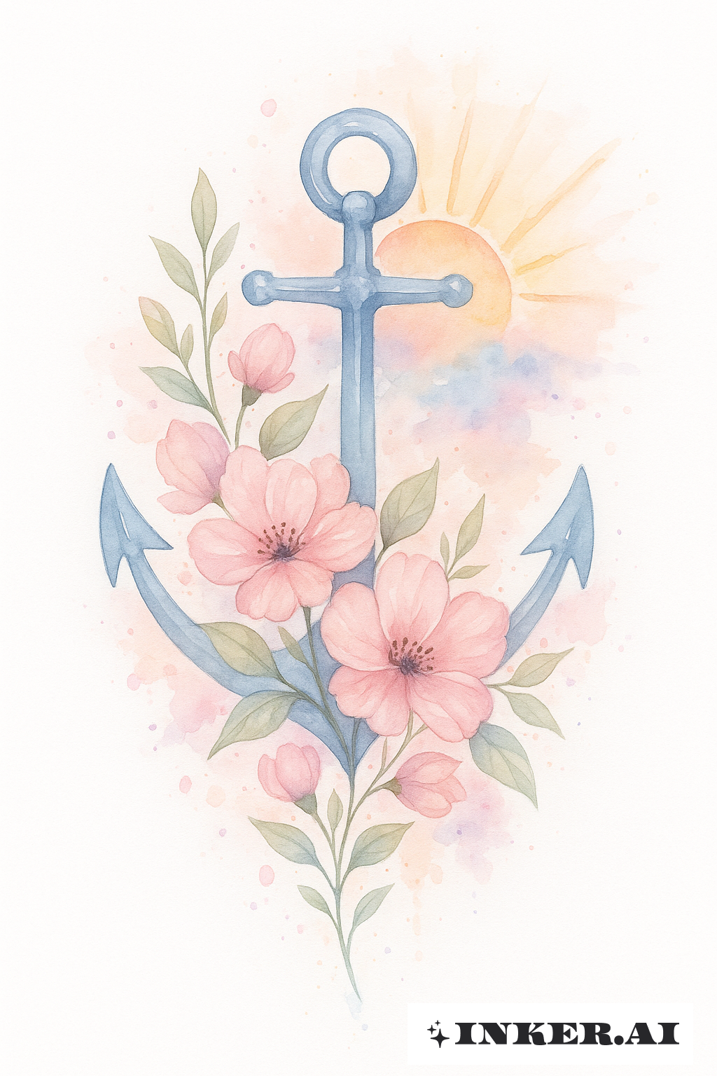 Sunrise Bloom Anchor