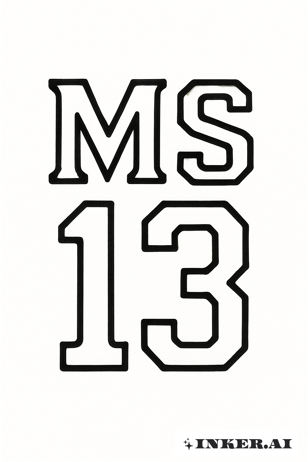 Negrito Sra 13 E Número Treze