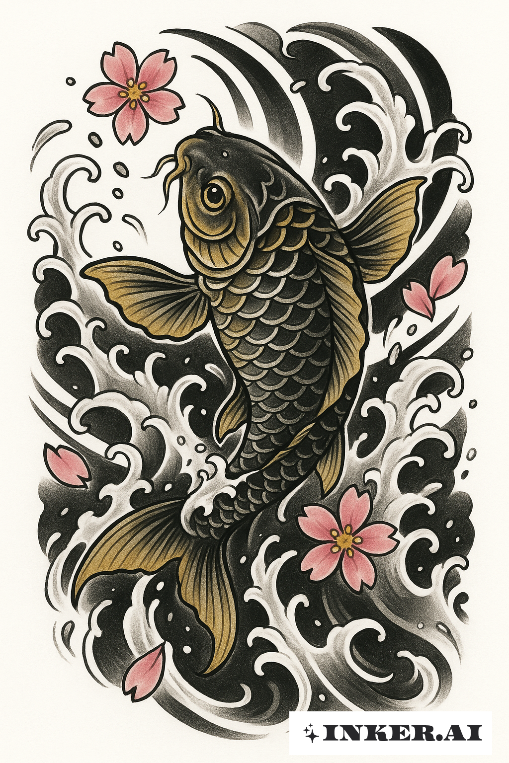 一條錦鯉象徵亞倫·羅傑斯的卓越