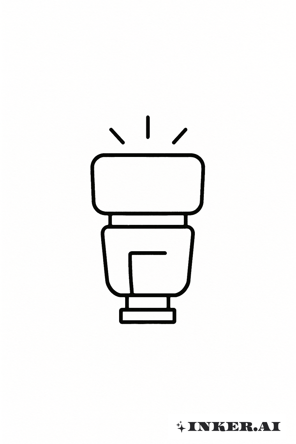 Đường Nét Của Đèn Flash Máy Ảnh