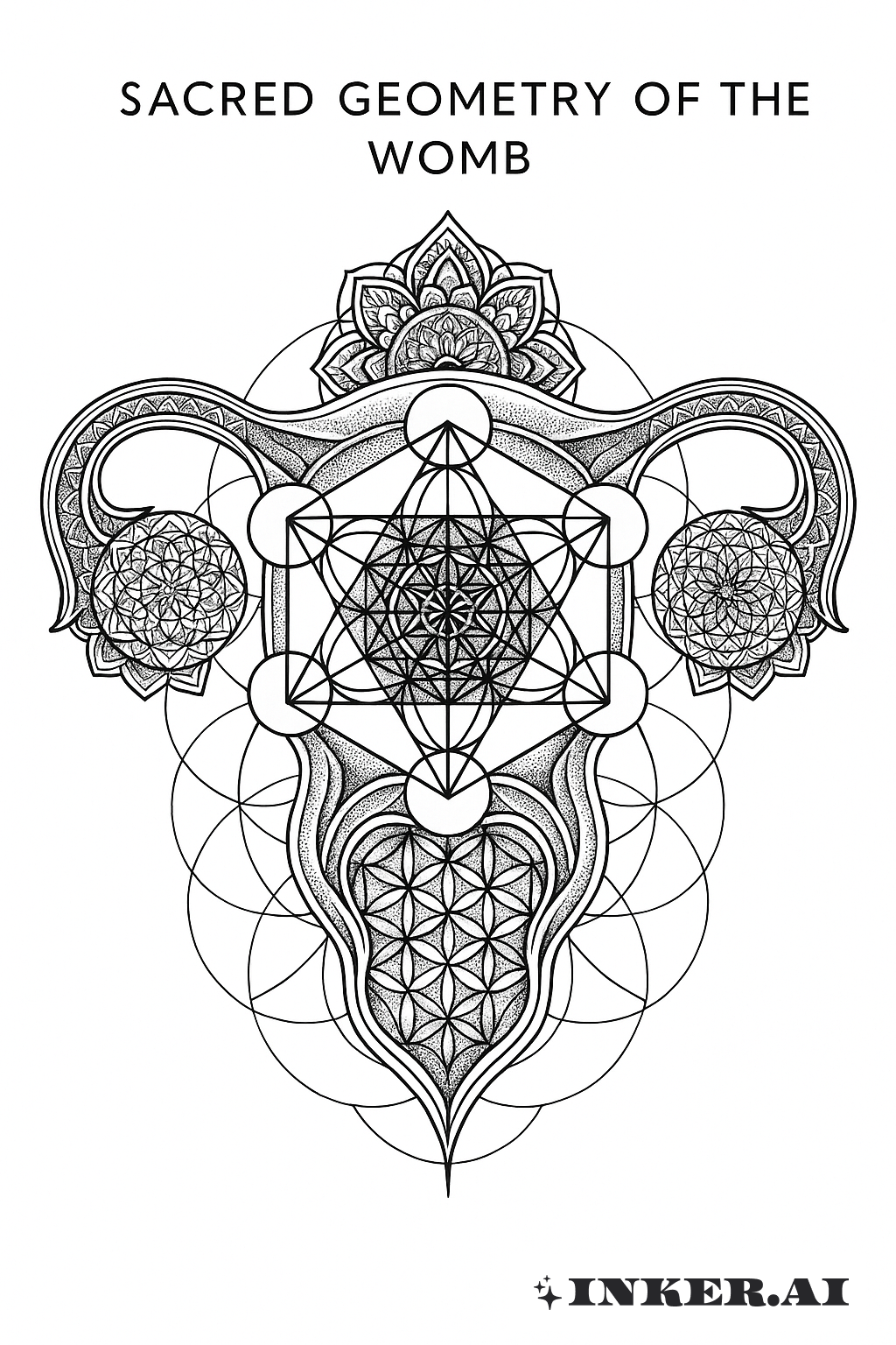 Heilige Geometrie des Mutterleibs