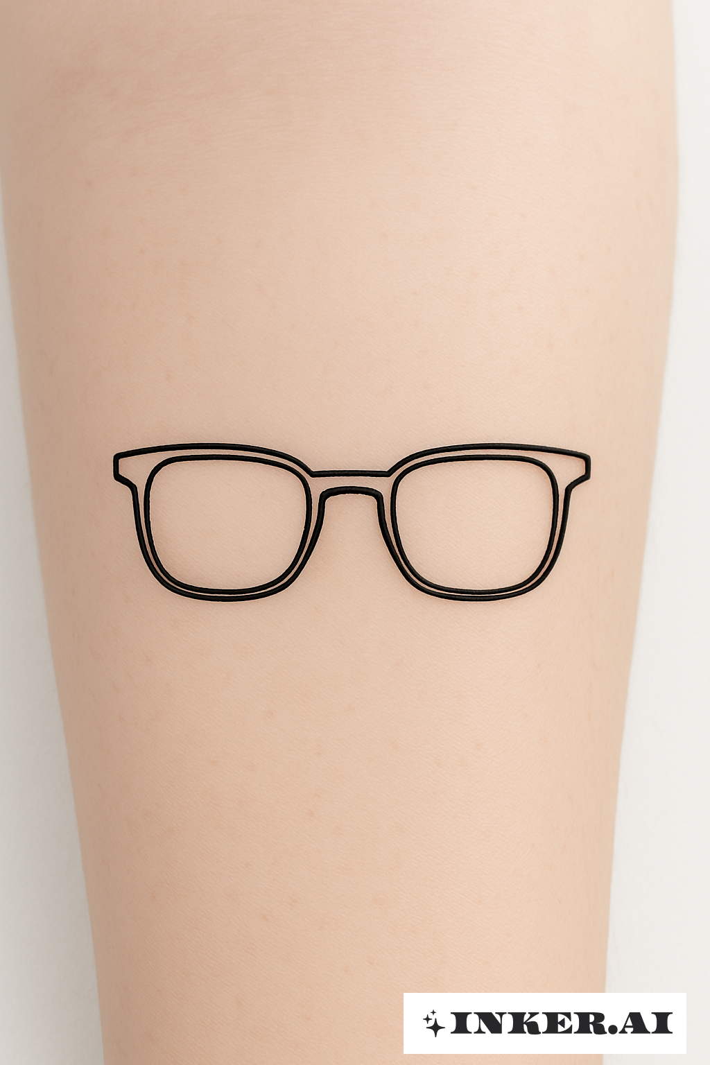 피트 헤그세스의 간단한 안경 윤곽