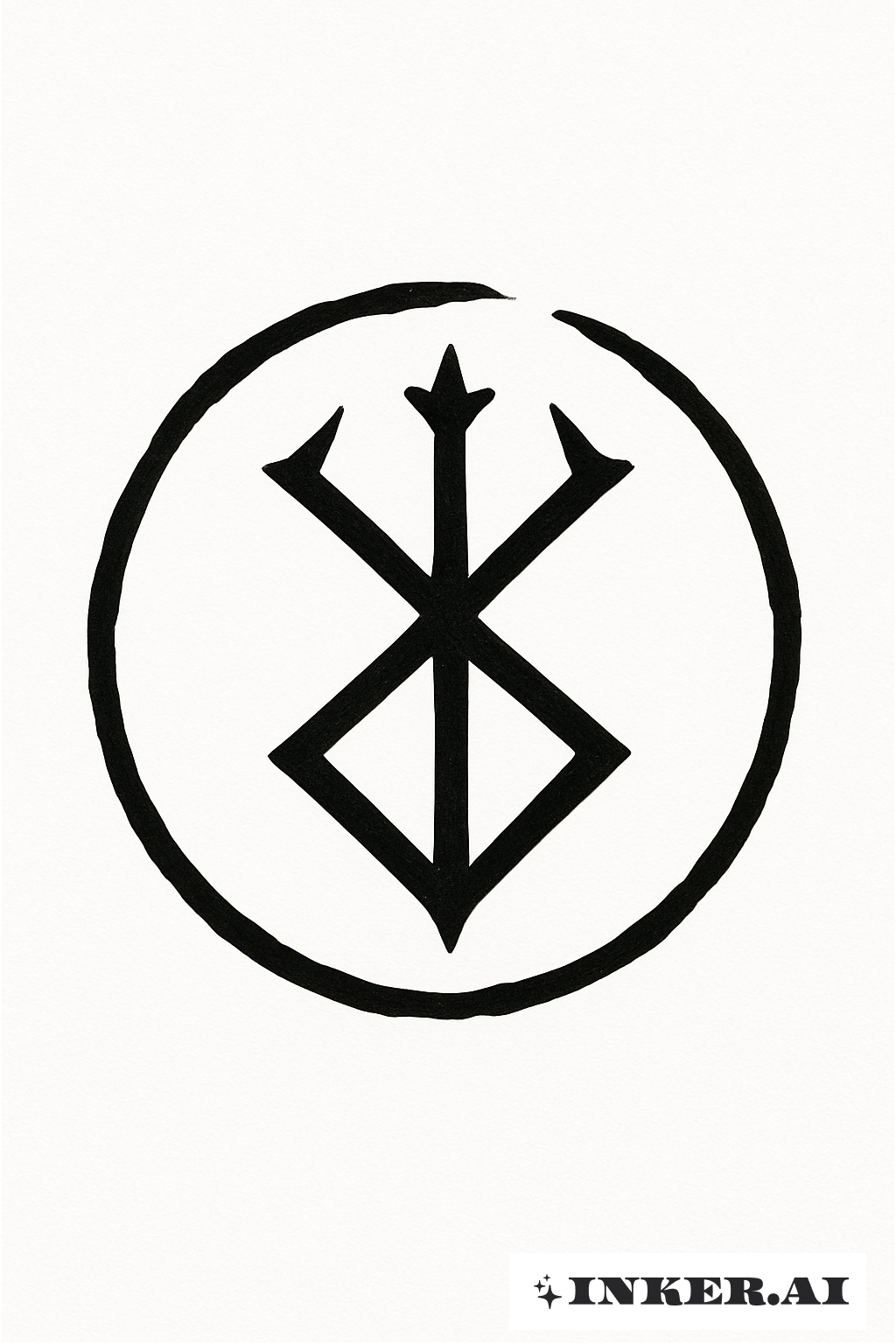 A Marca do Sacrifício Dentro de um Círculo Quebrado