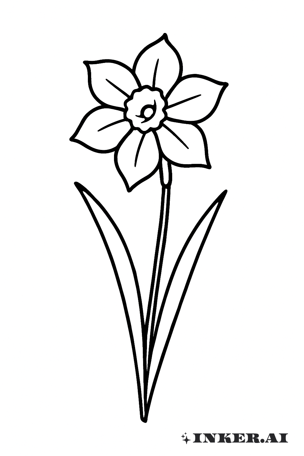 Le Pochoir de la Jonquille, Fleur de Naissance