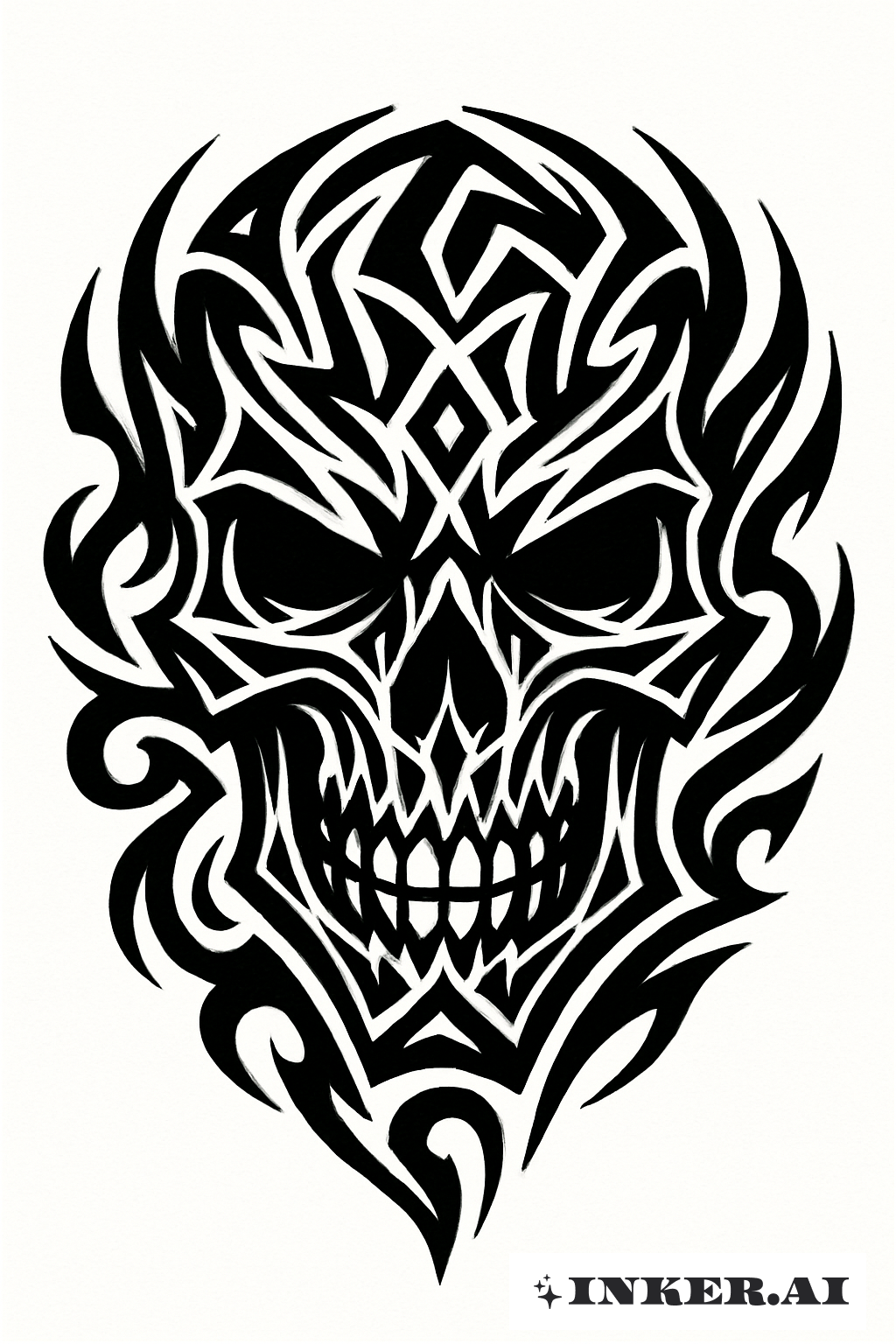 为MS 13设计的部落骷髅