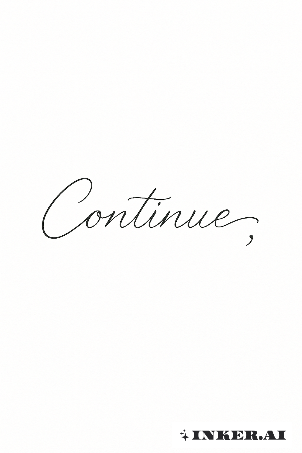 "Continuer" Script se termine par un point-virgule