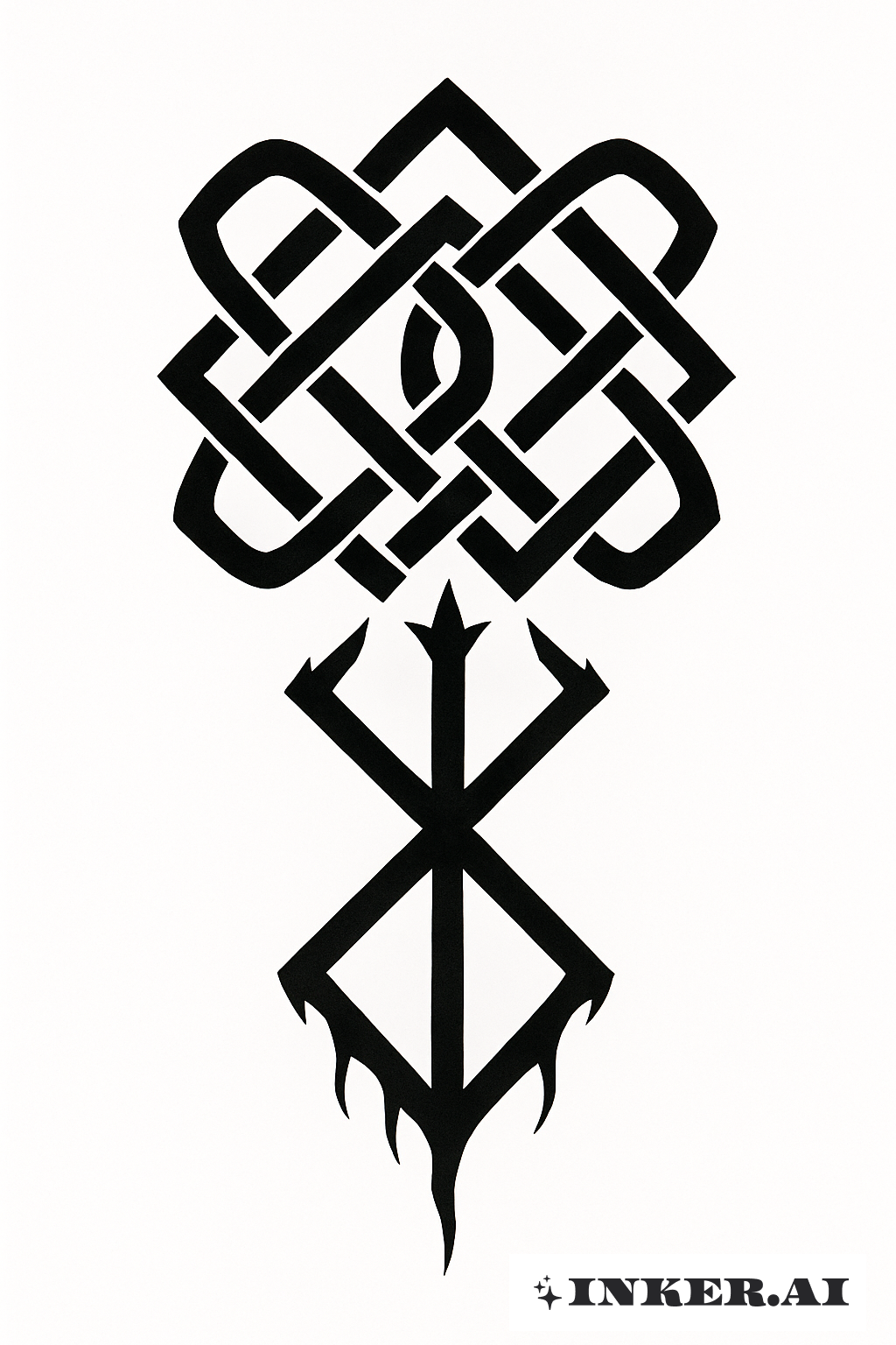 形成献祭印记的凯尔特结