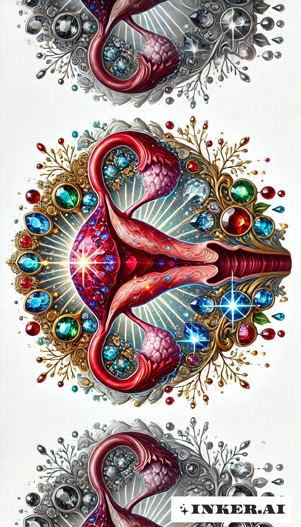 Juwelen- und heiliger Schoß