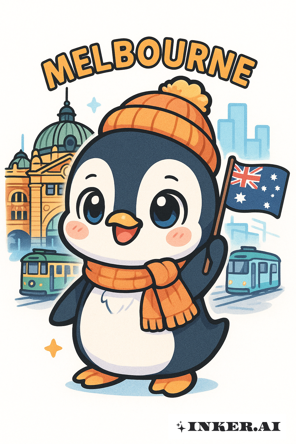 Chibi Penguin ở Thành phố Melbourne