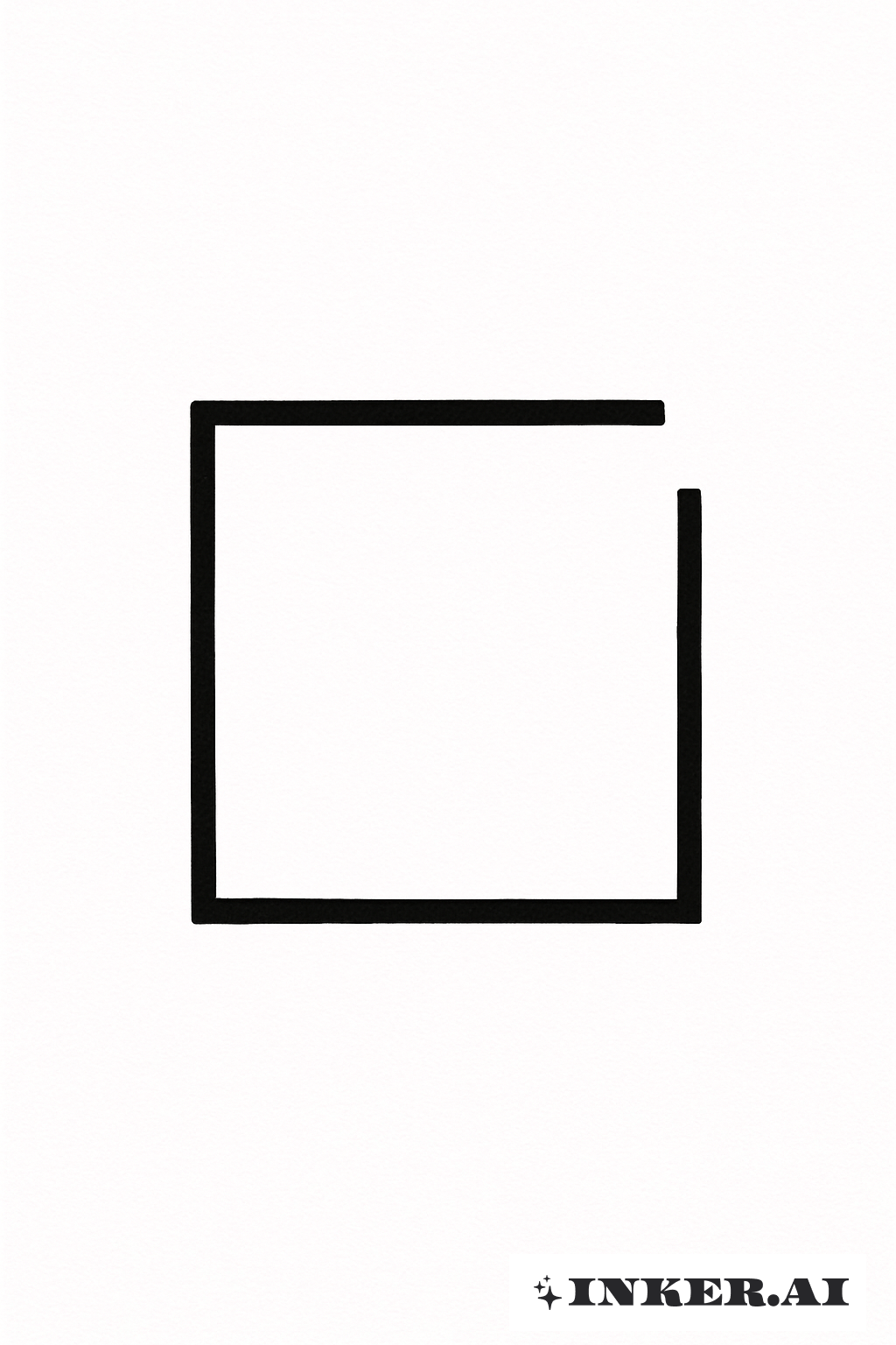 불완전한 사각형 블랙아웃