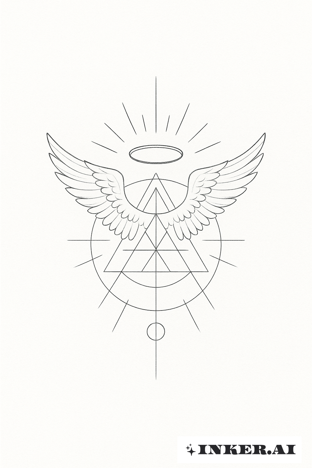 Eine feine Linie Übernatürlich Engel Verbannungssiegel