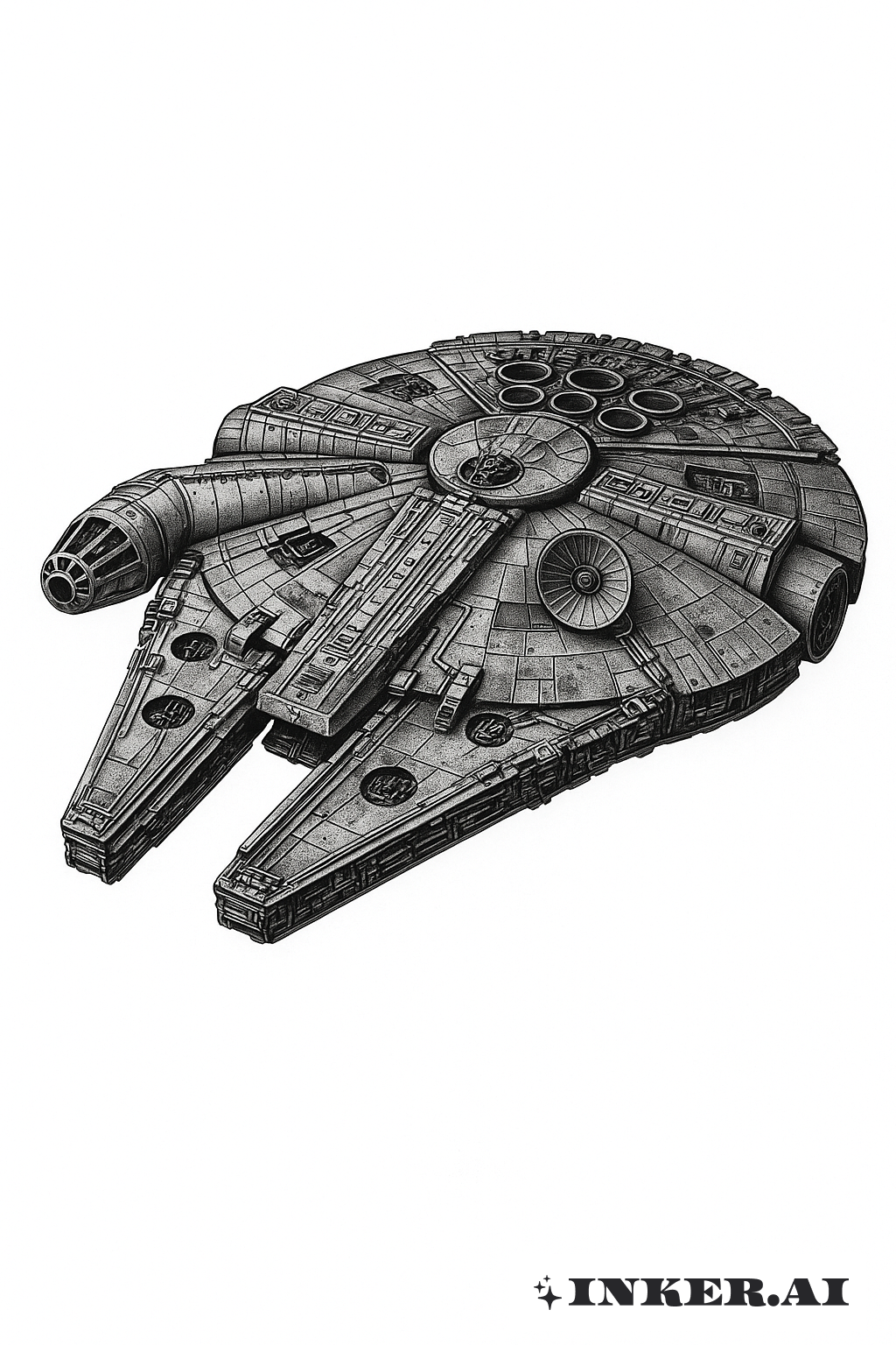 Star Wars Le Réaliste Faucon Millennium