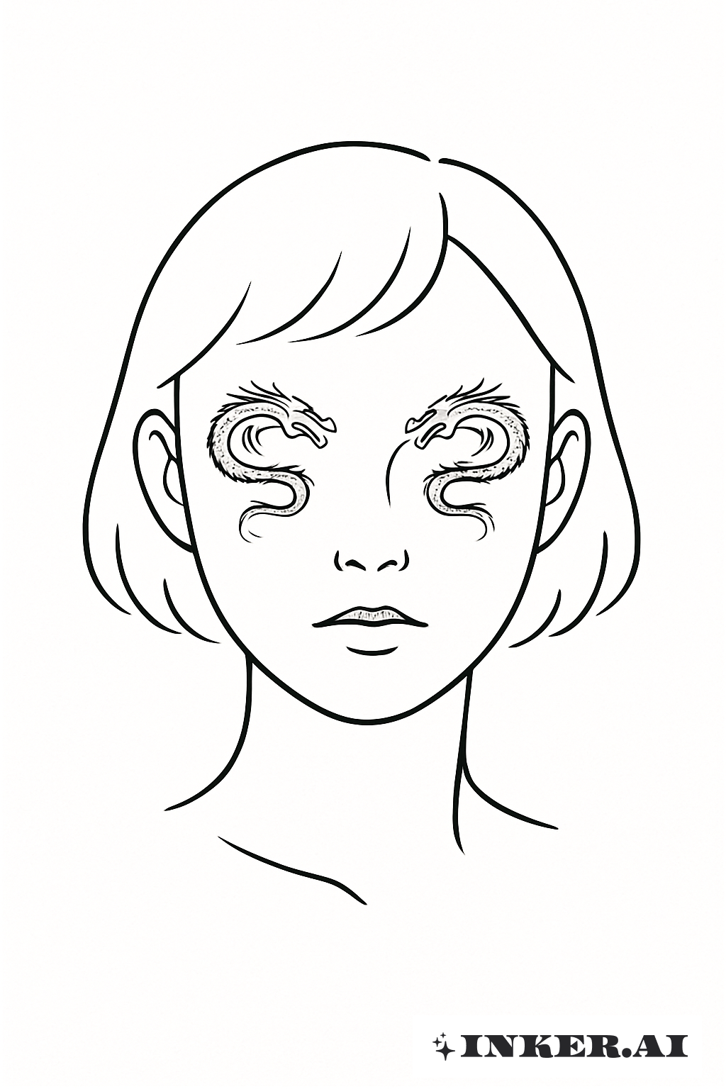 La Fille aux Yeux Miroirs du Dragon