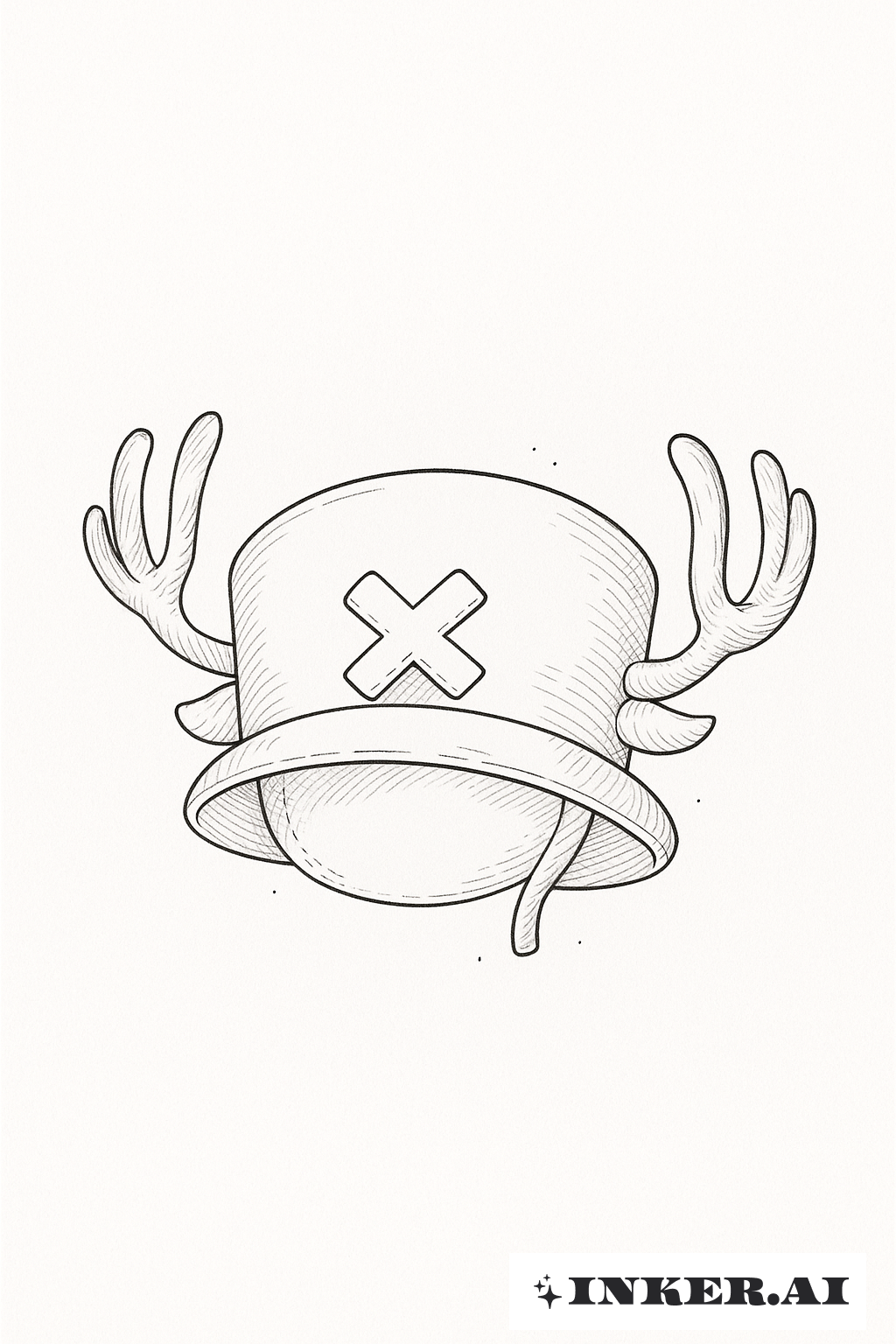 チョッパーのワンピースの帽子と角