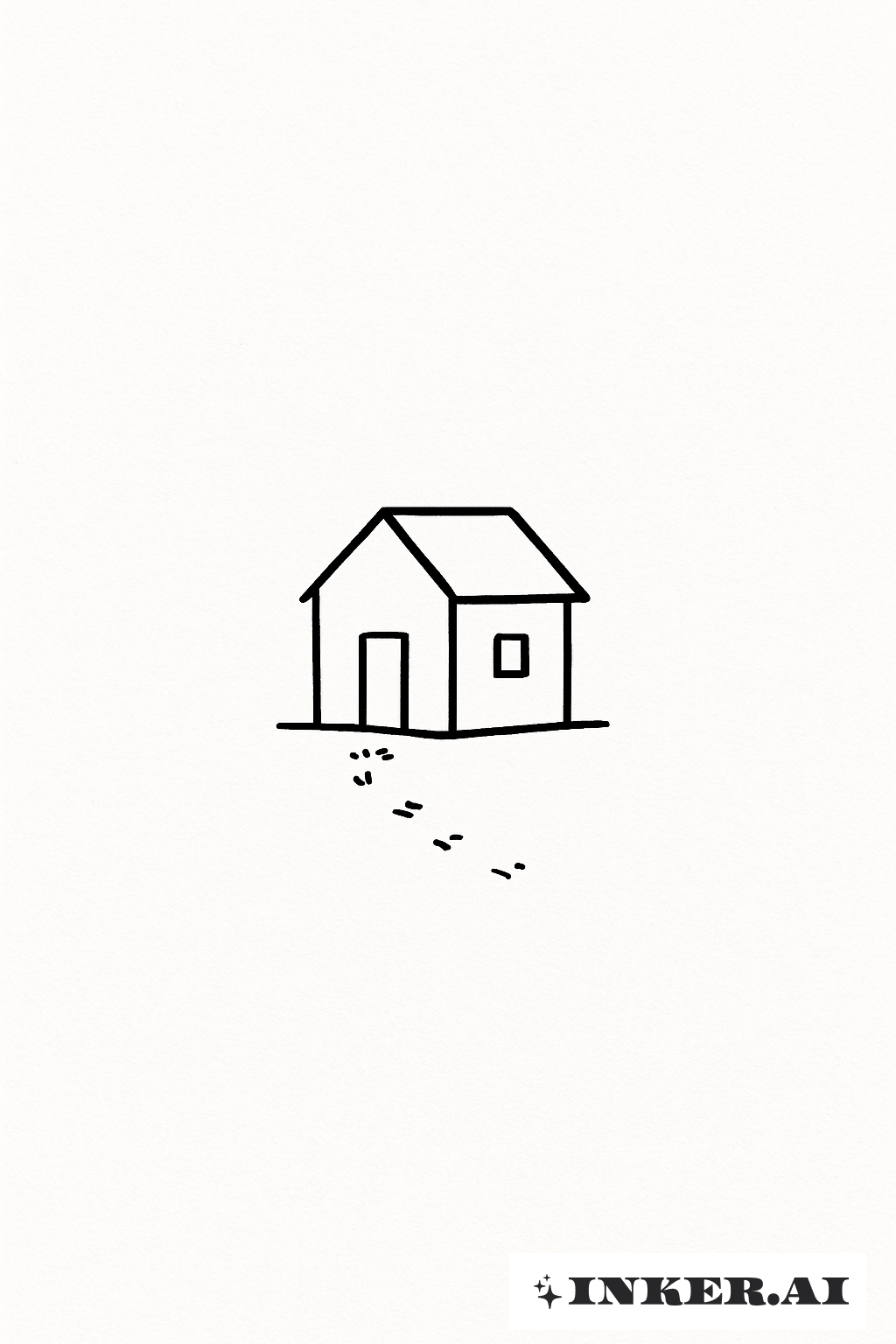 A Single House in Mouse Town