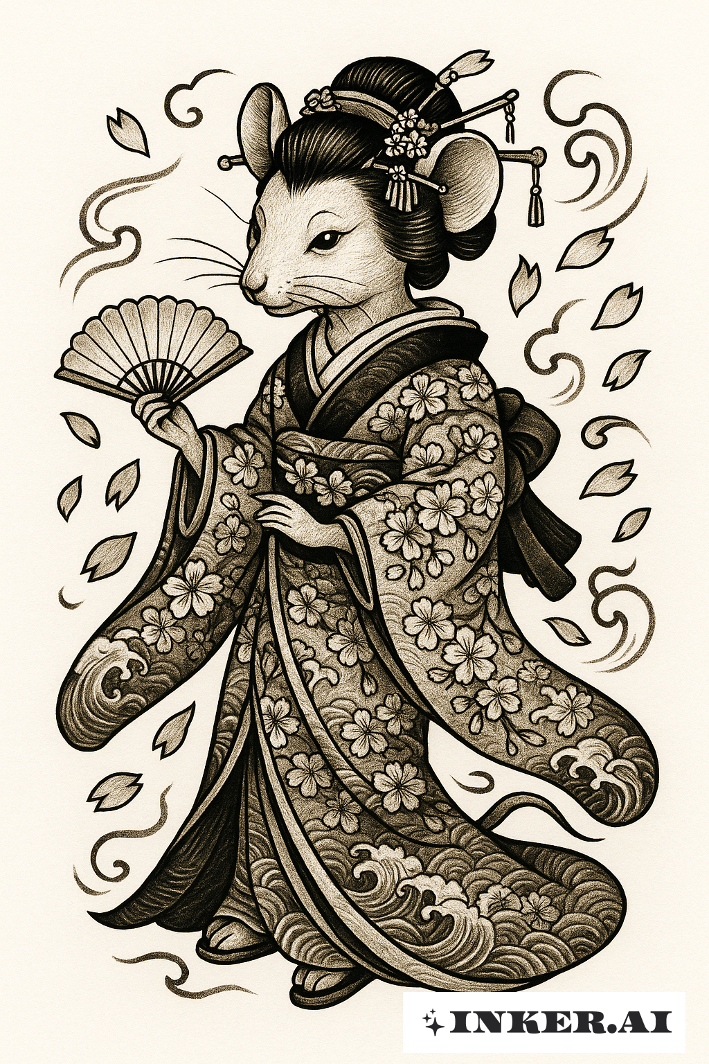 The Geisha of Mouse Town