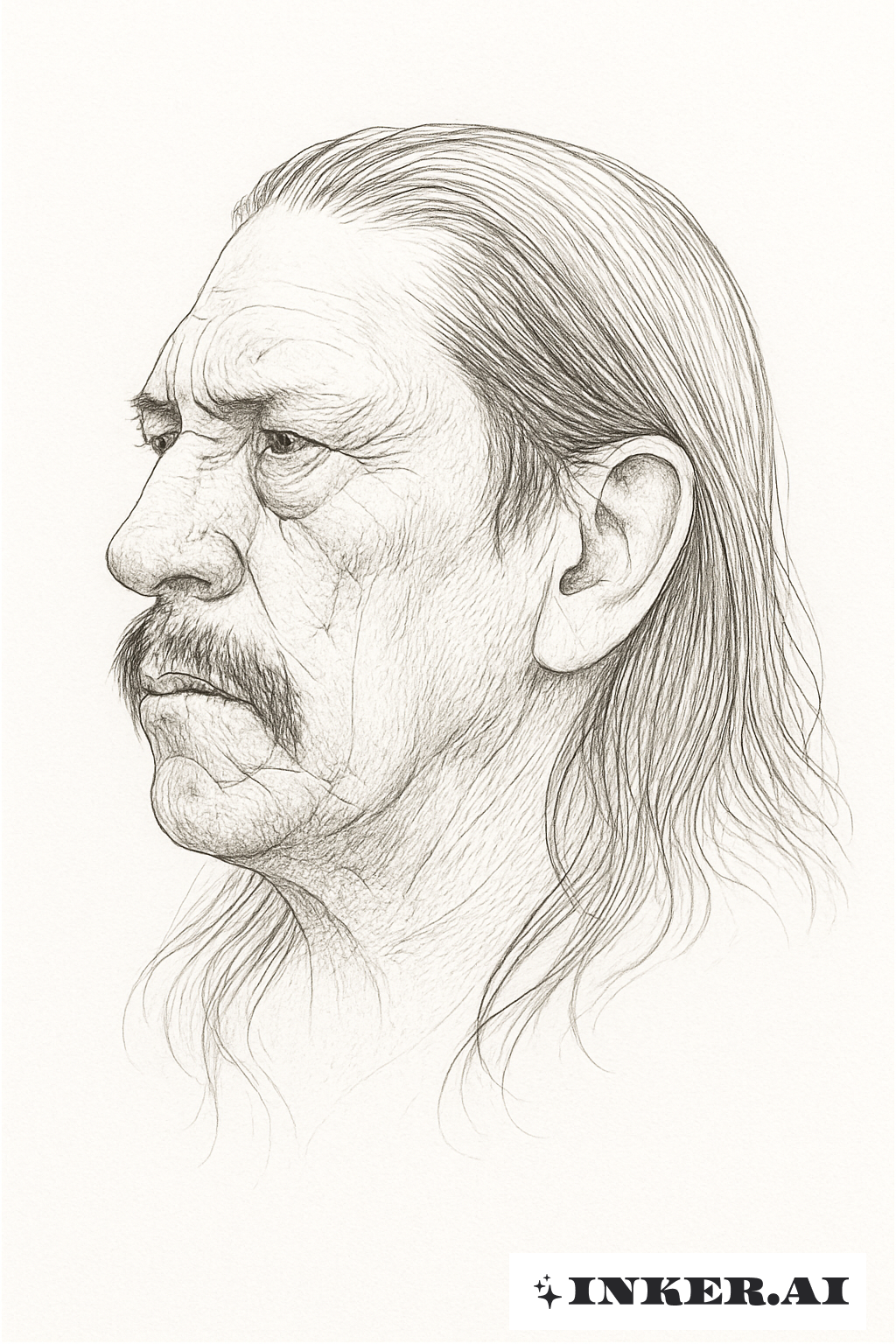 Ein Zartes Profil von Danny Trejo