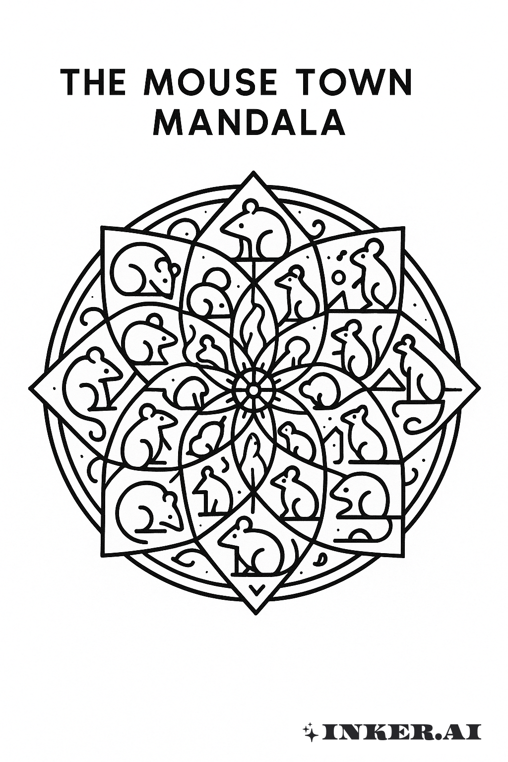 The Mouse Town Mandala