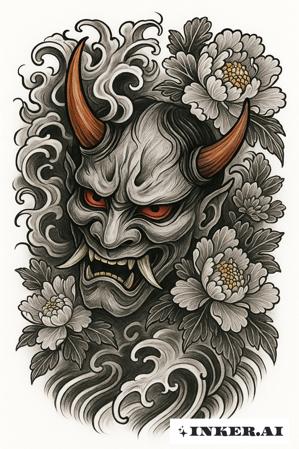 Máscara Oni de la Tropa Fantasma