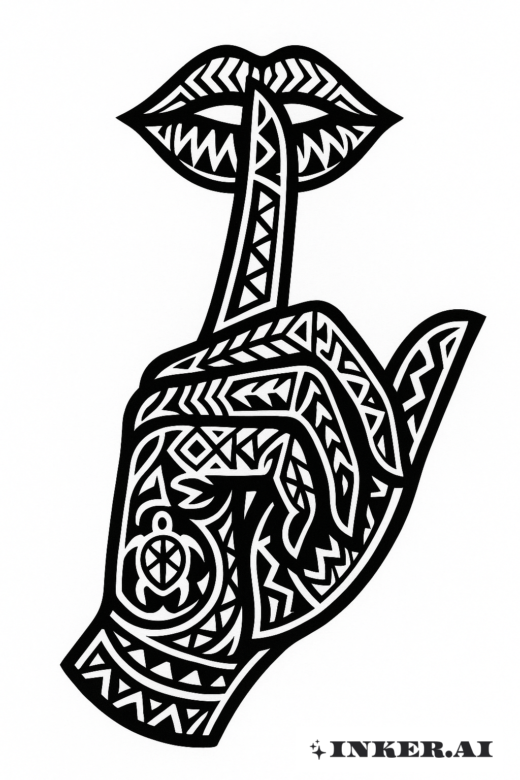 Polynesian Patterns Forming Shhh