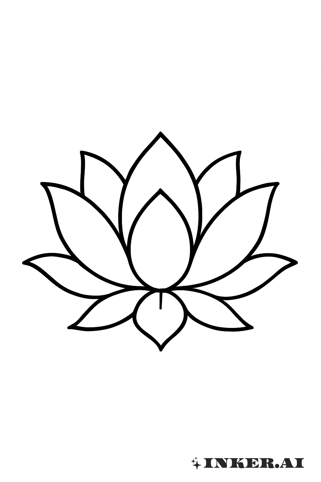 Simplified Chinese Lotus Flower
