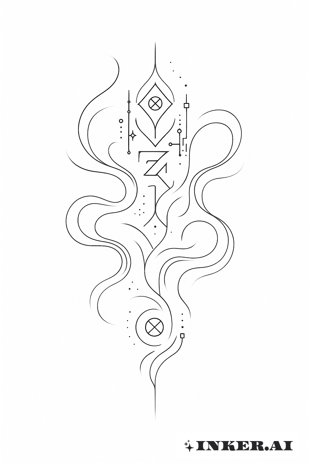 Whispering Cyber Sigilism Energy Flow