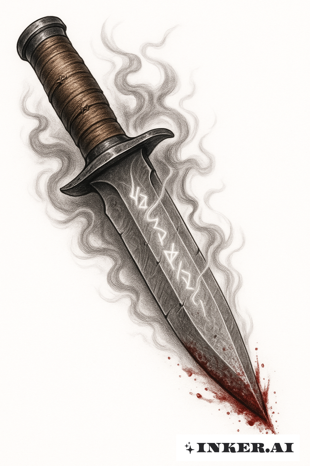 Ein realistisch übernatürliches Dämonen-Tötungsmesser