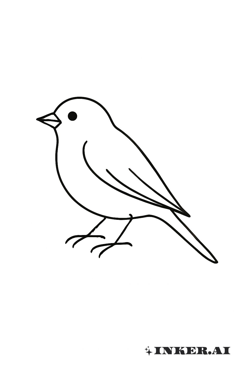 A Simple Sparrow Outline