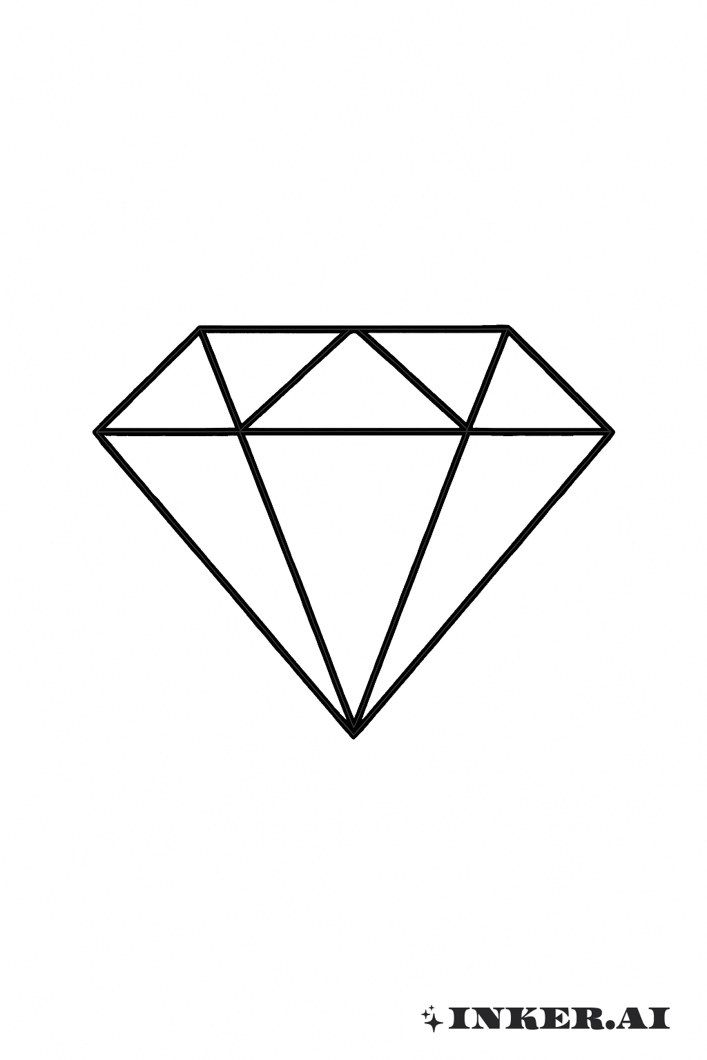 A Simple Outline Of A Perfect Diamond