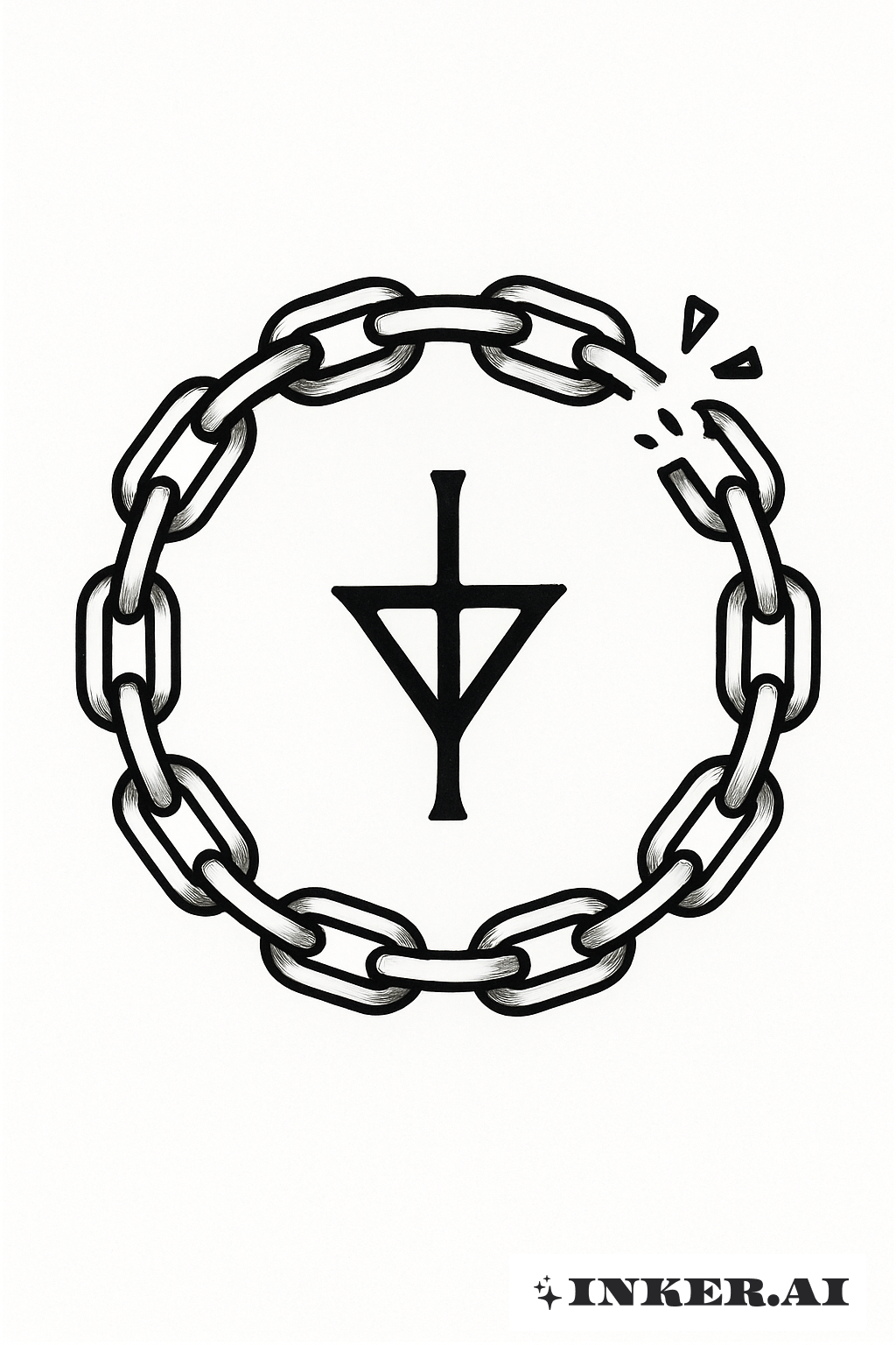 Uma Marca de Sacrifício Acorrentada