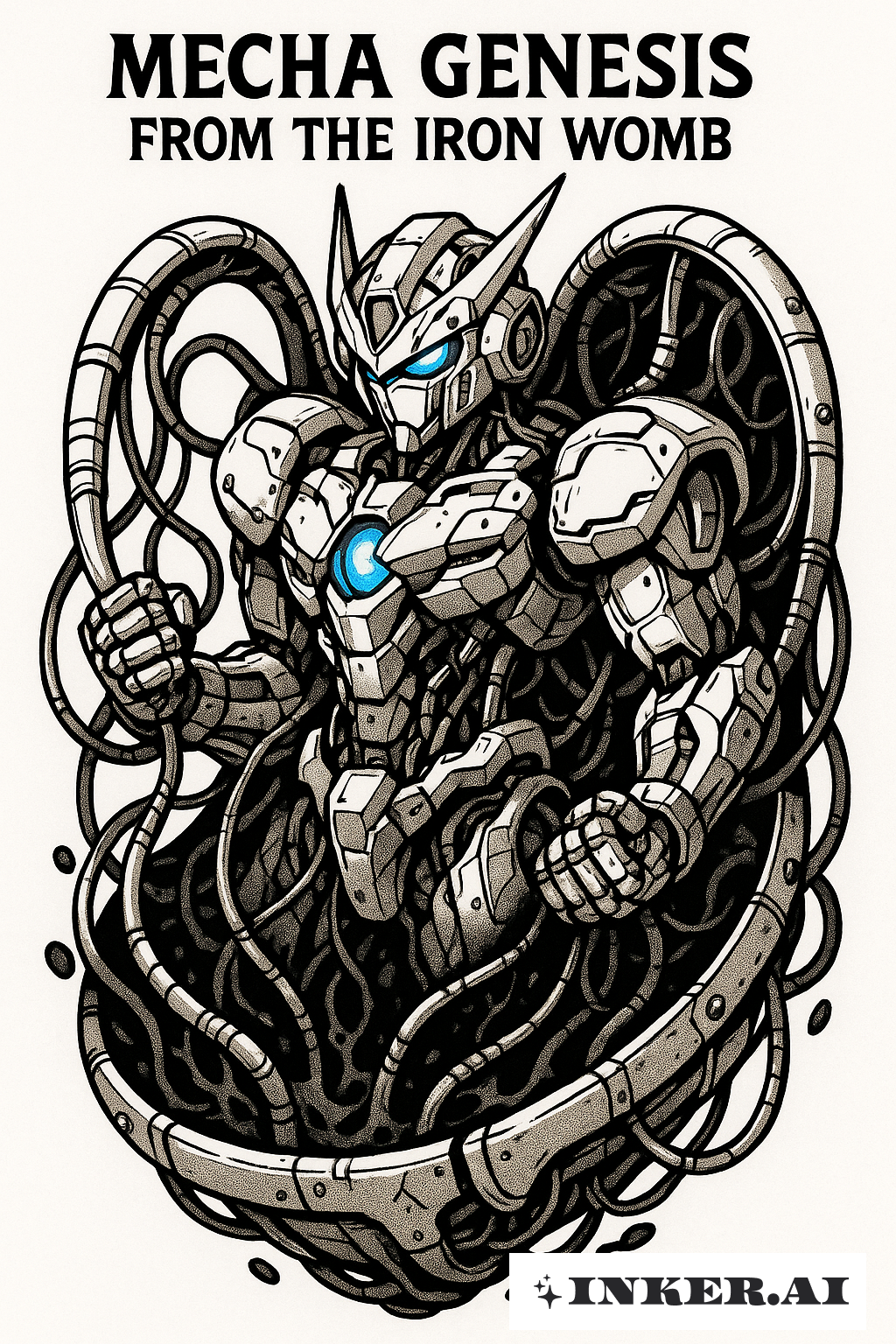 Mecha Genesis aus dem Eisernen Mutterleib