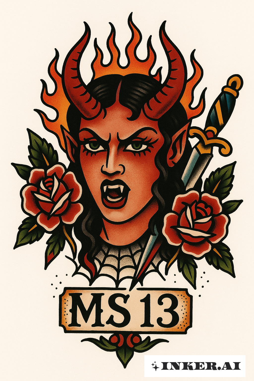 Ms 13 Teufelshörner Entfesselt