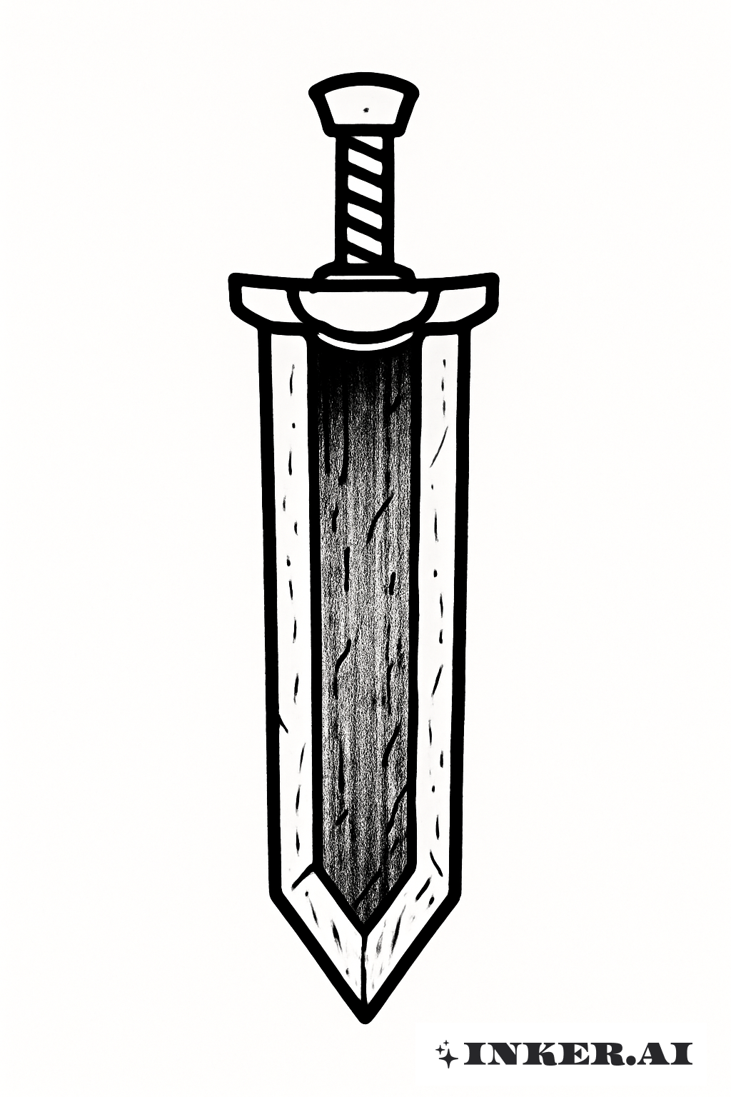 Die Klinge des Berserker-Schwertkämpfers