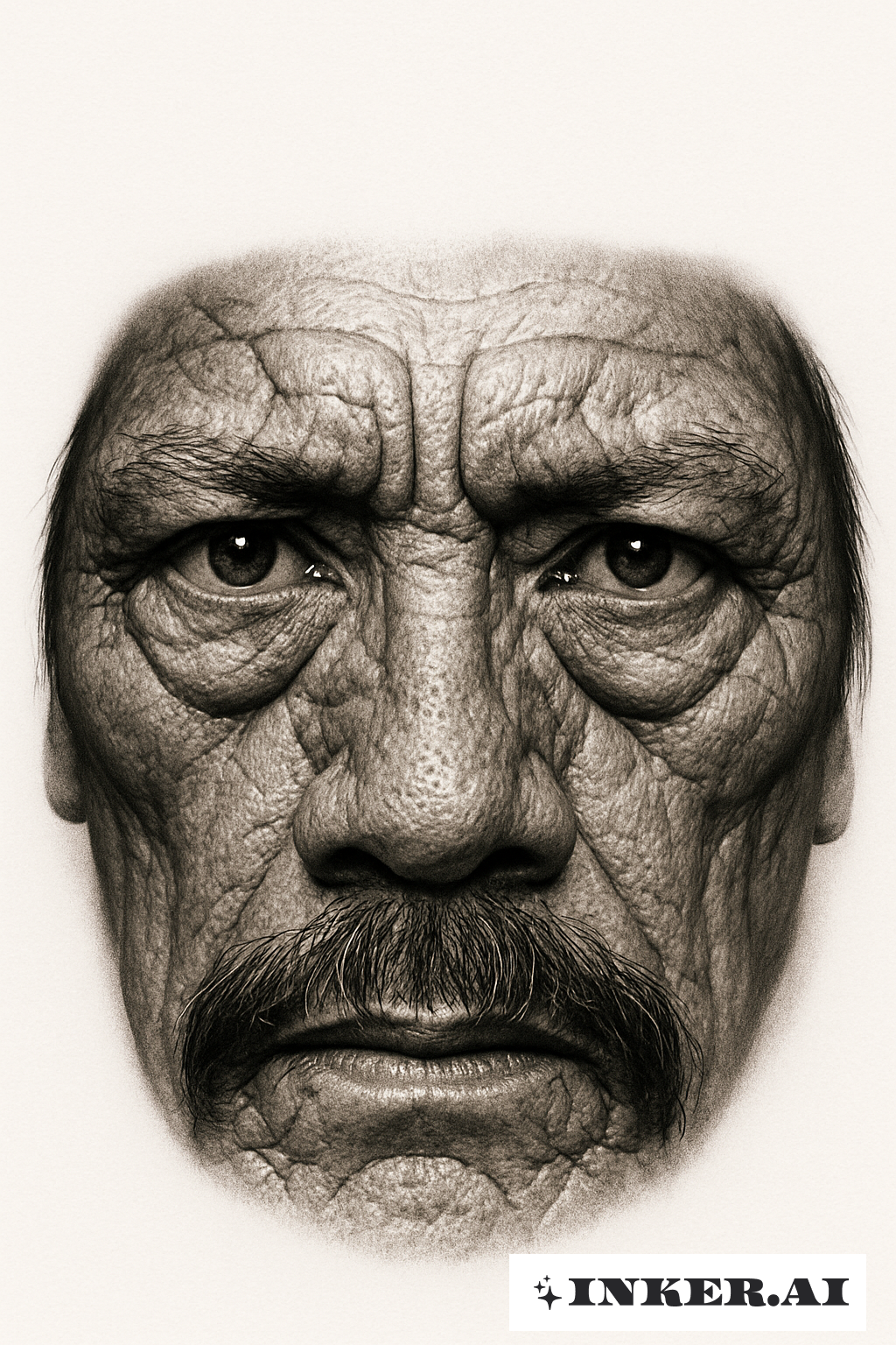 Danny Trejos Wettergegerbte und Ausdrucksstarke Augen