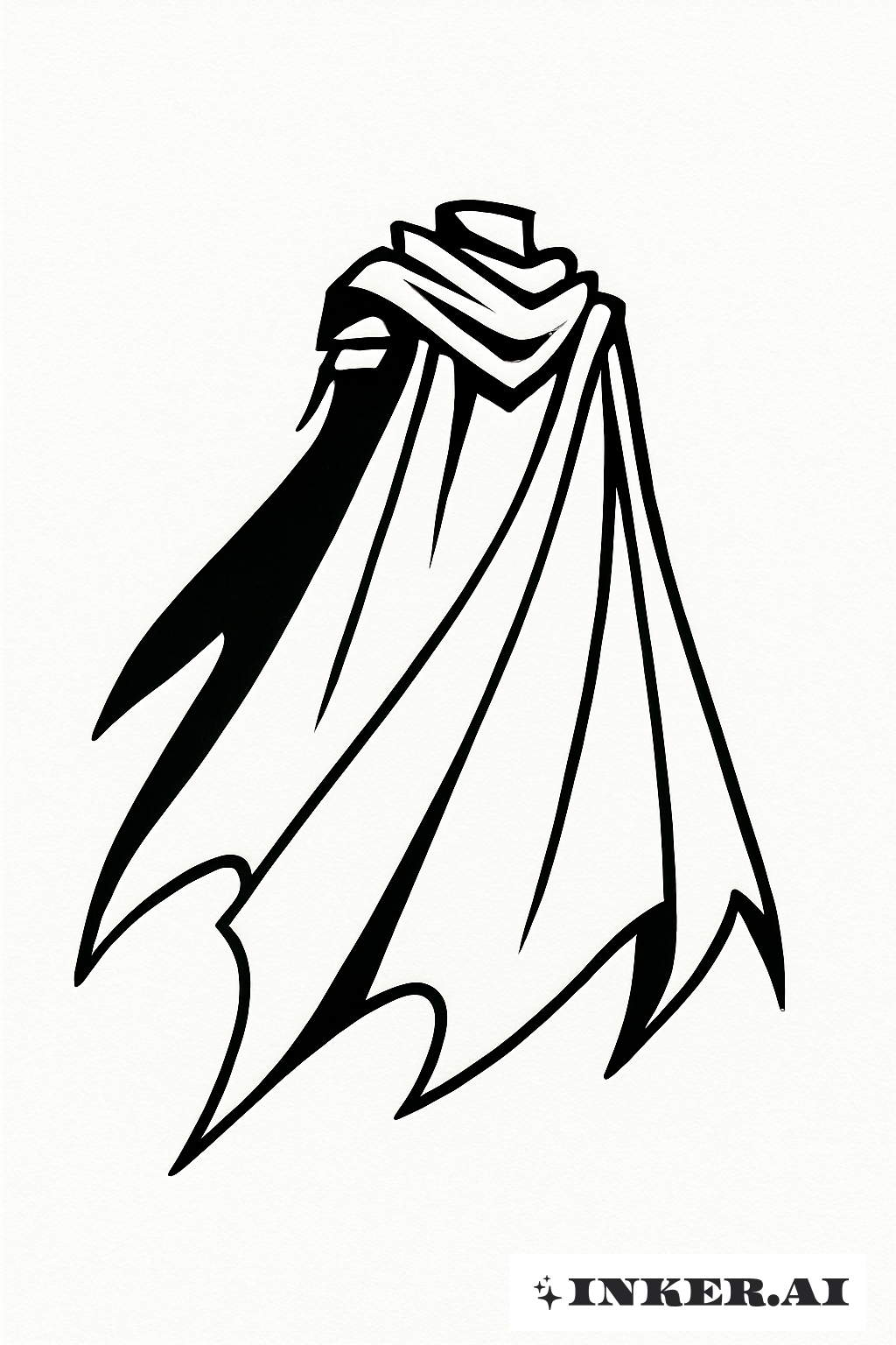 Der Umhang des Schwarzen Schwertkämpfers aus Berserk