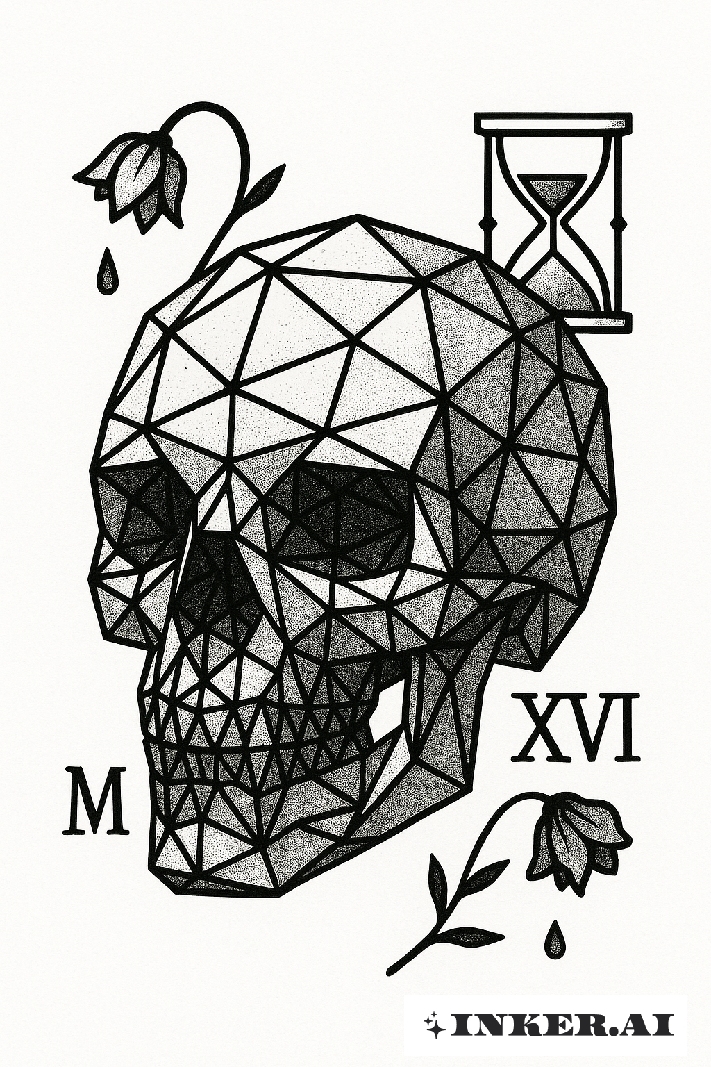 Das polyedrische Schädel-Memento Mori