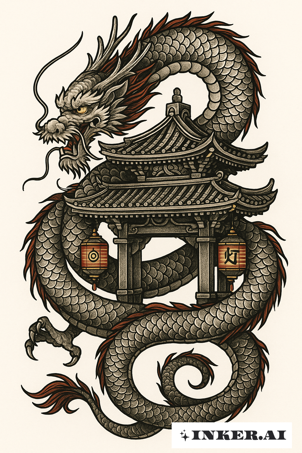 守護神龜的寺門