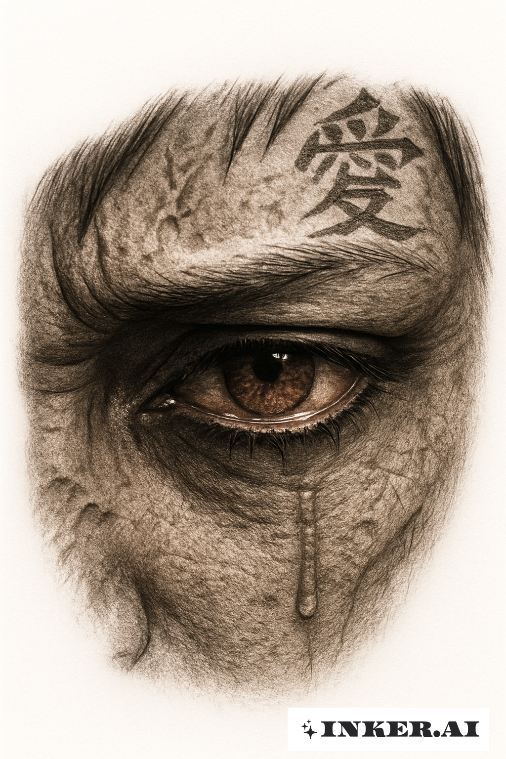 Das gequälte Auge des Gaara