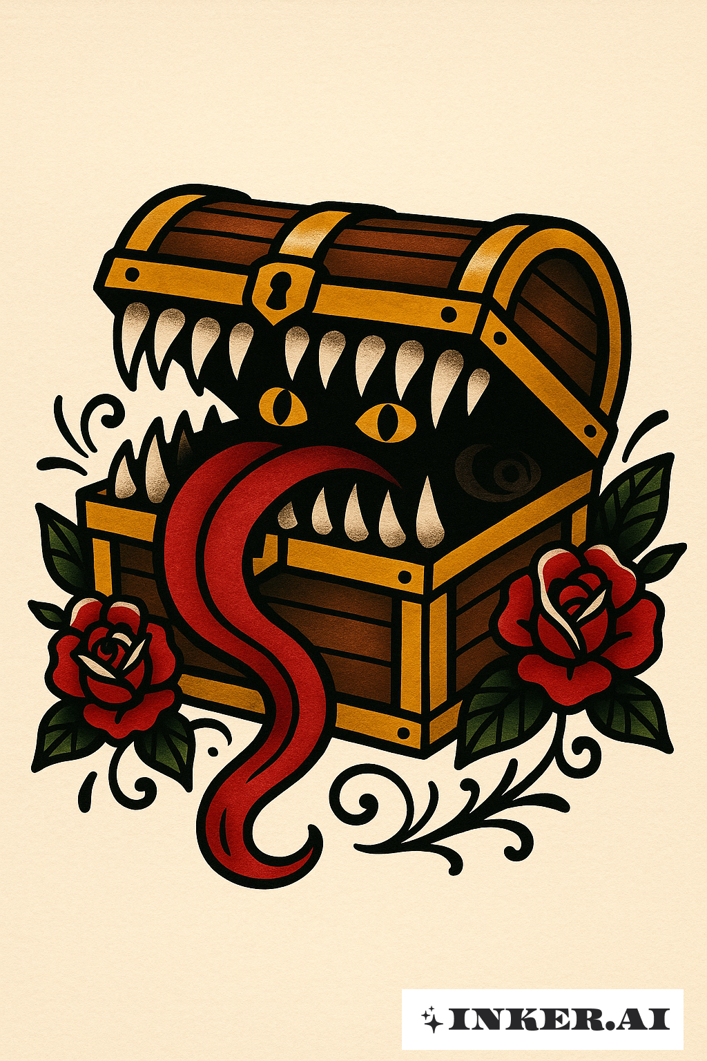 Le Coffre Sourire du Mimic de Dark Souls