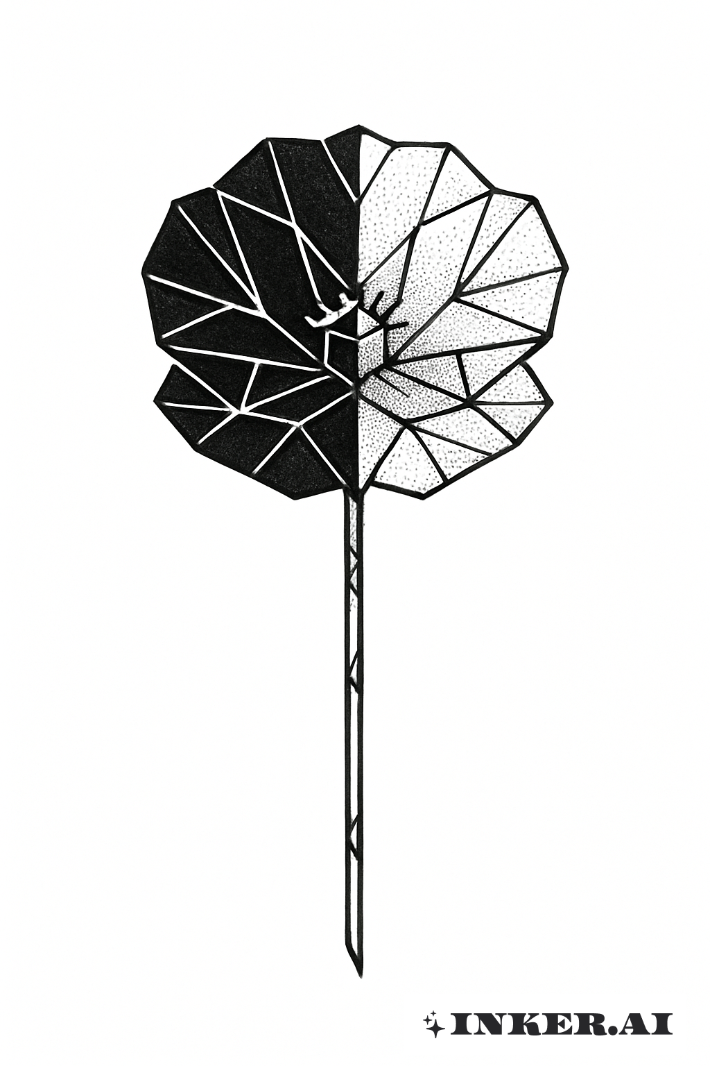 Dualidade de uma Papoula Geométrica