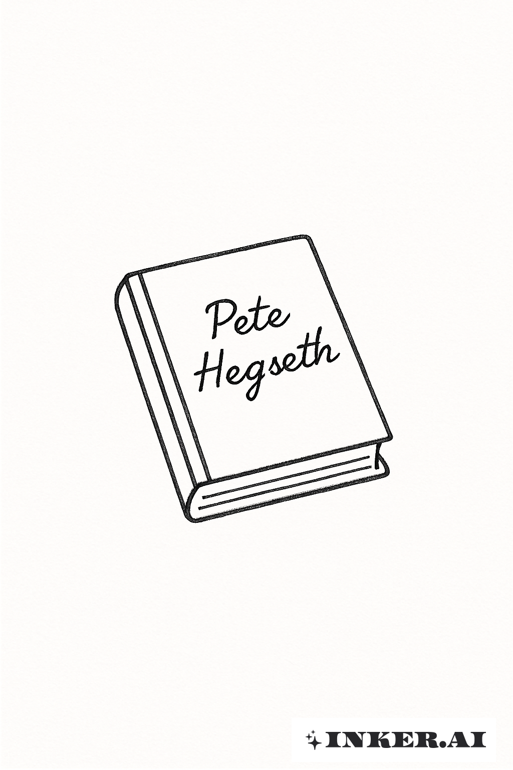 피트 헥세스의 이름이 새겨진 작은 책