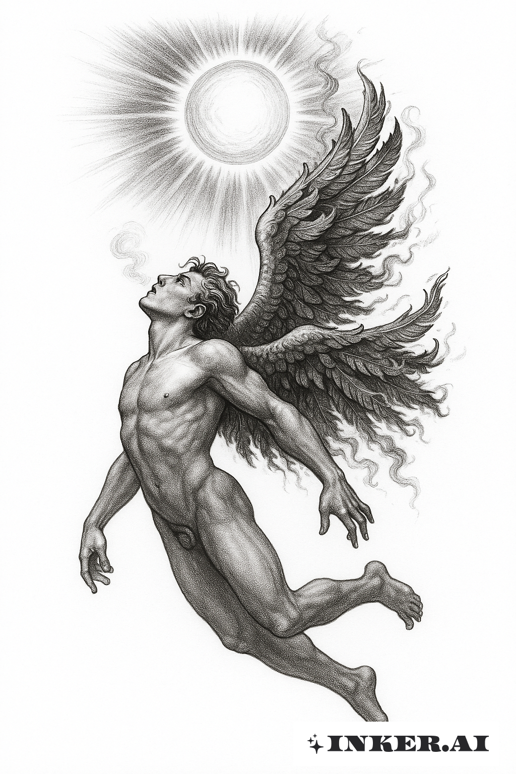 イカロスの落下直前の最後の息吹