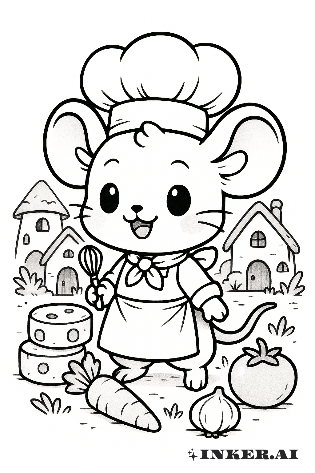 Chibi Chef in Mouse Town